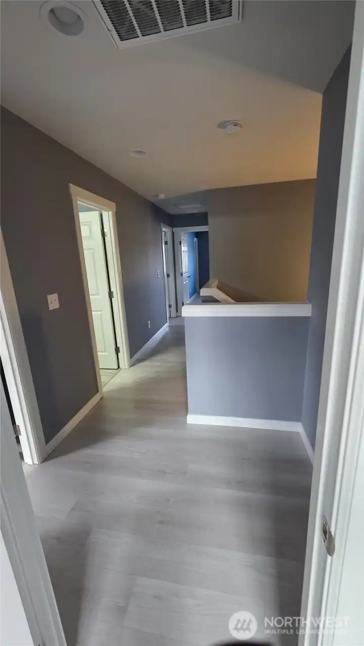 coming out of the 1st room