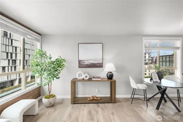 Clean and Modern vibe.