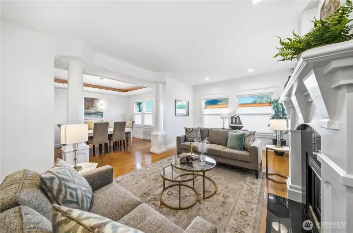 Living & Dining rooms