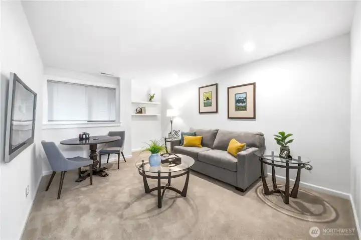 Downstairs bonus room