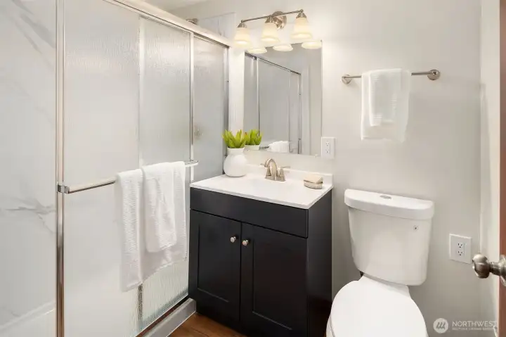 New 3/4 bathroom