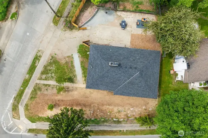 Large corner lot