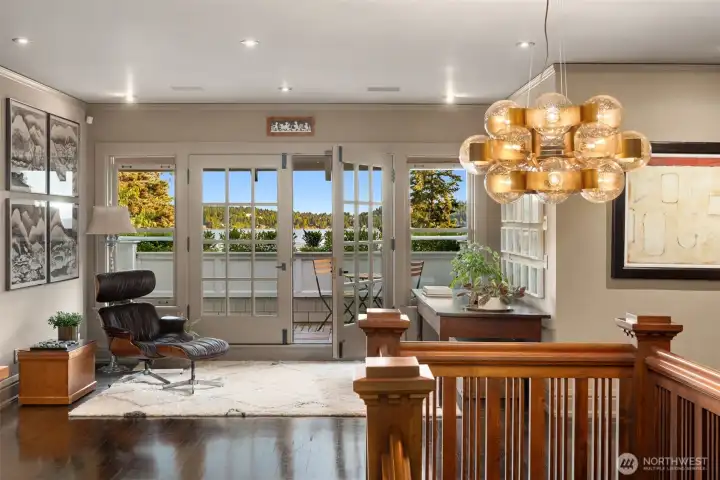 And now, the lakeand a sky decorated with soaring wildlife and dynamic vistas.