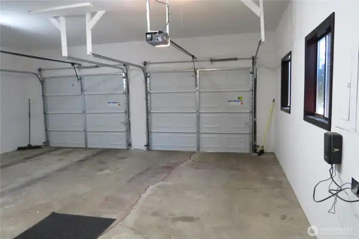 The home has an attached two-car garage for convenient parking inside! The home has an attached two-car garage for convenient parking inside!