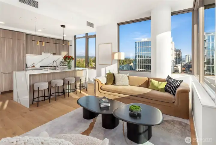 Light & bright SE-corner two bedroom home at MARI