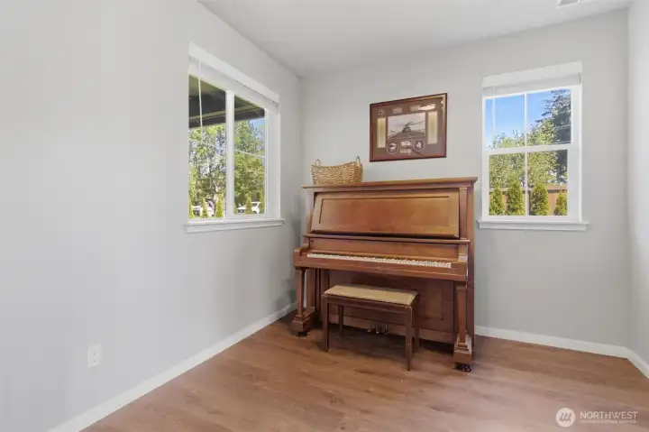 Office or bonus room on main level
