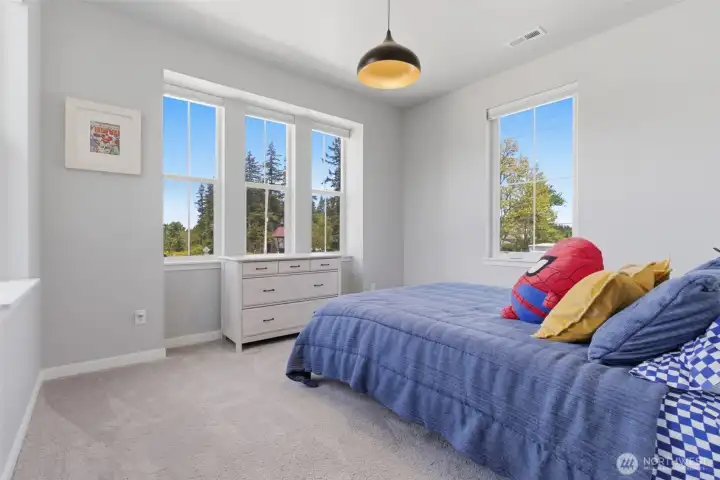 Upper level bedroom