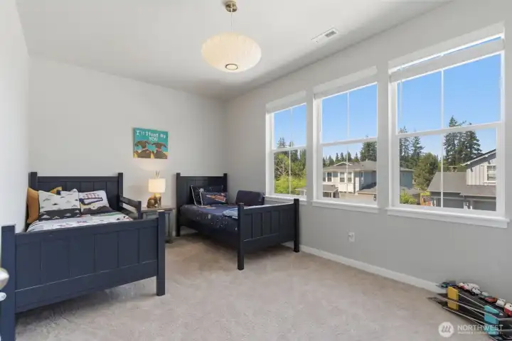 Upper level bedroom