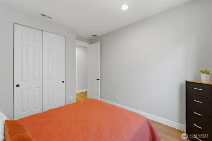Bright, clean, and move-in ready. Like the rest of this 2022-built home, every square foot of this room has been beautifully maintained.