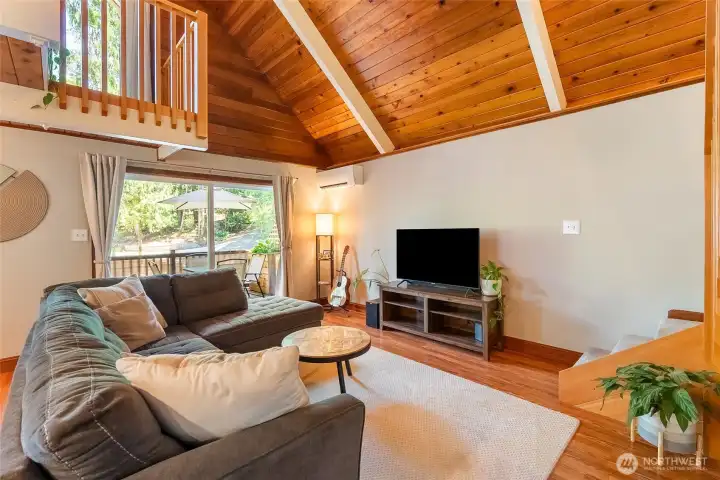 Open concept living room