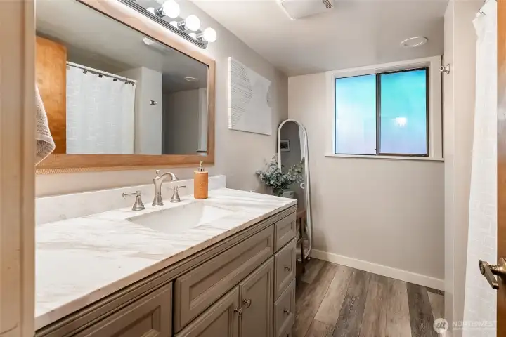 Second 3/4 bath