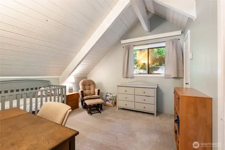 Primary bedroom with attached full bath