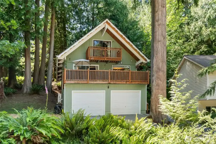 Wilderness feel around home