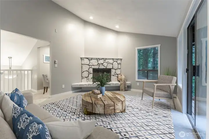 Virtually Staged 2nd Floor Living Room Virtually Staged 2nd Floor Living Room