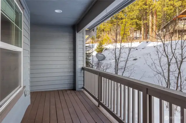 Enjoy your covered deck all four seasons!