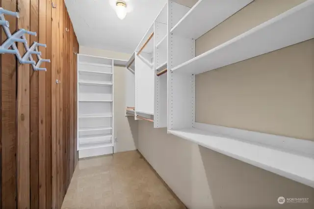 Primary Walk-in Closet