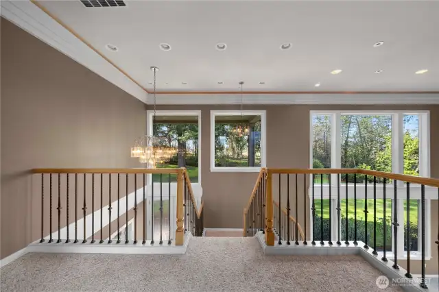 Upper level landing to Primary Suite