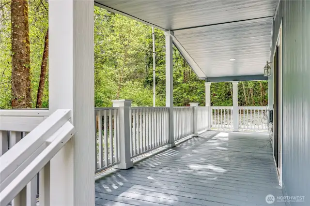 Side porch