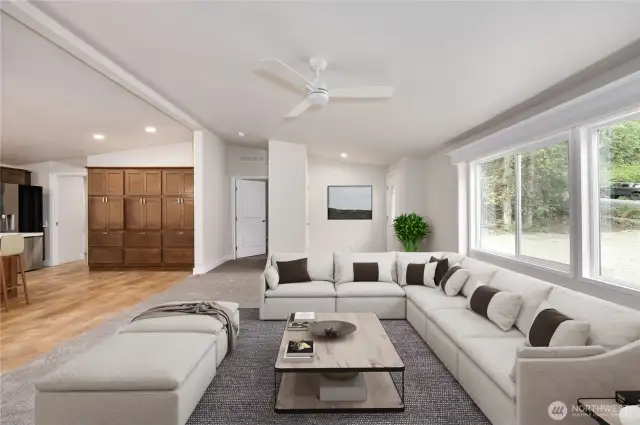 Large living room
