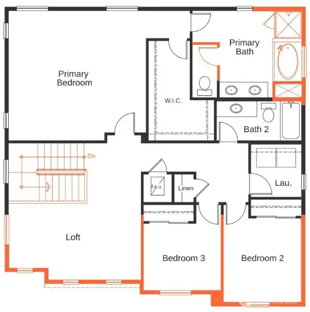 floorplan drawing for illustrative purposes only
