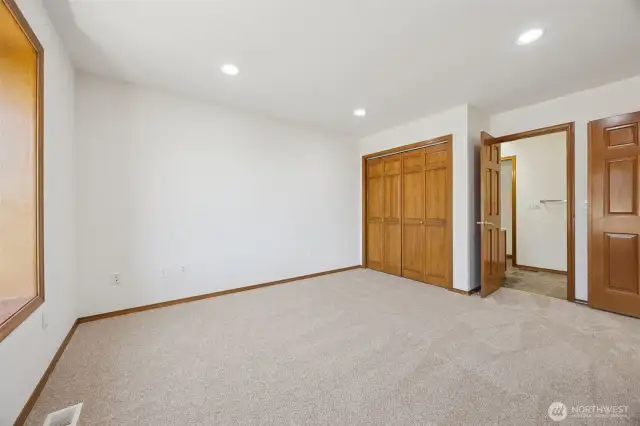 Jr. Suite with California closet and 3 piece ensuite and New Carpet