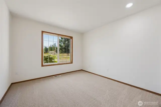 3rd Bedroom with New carpet