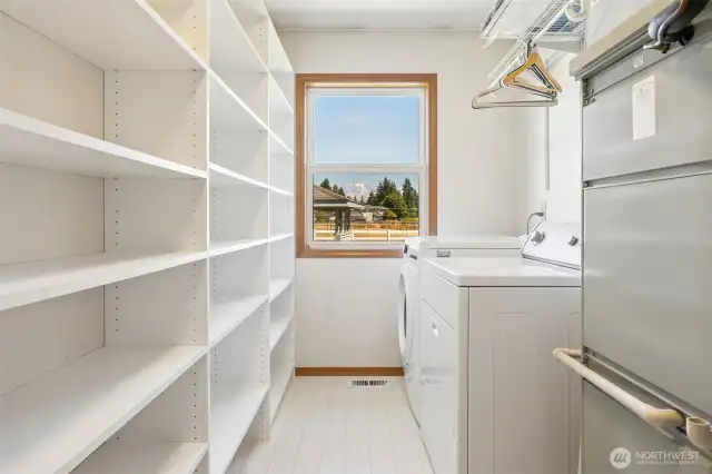 Utility room with plenty of storage