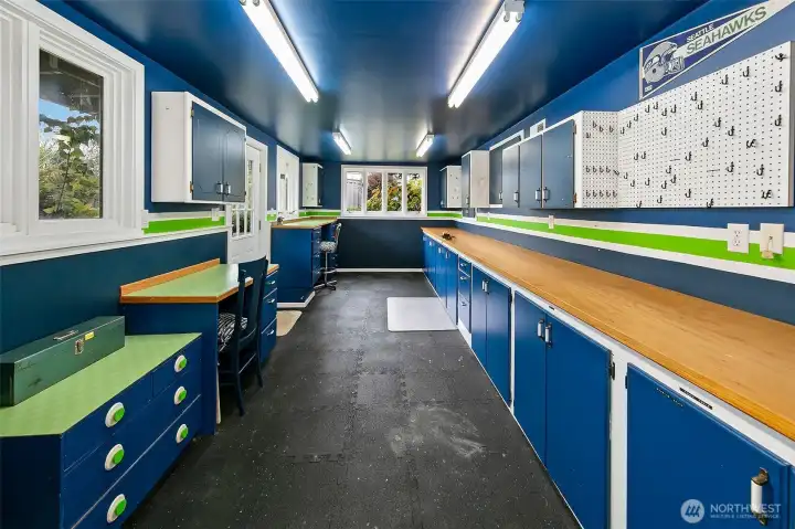 Crafting room or garden space!   Access to backyard from here as well.  Very large and functional