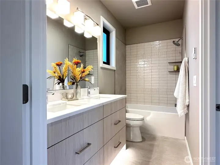 Guest Bath shared by both guest bedrooms