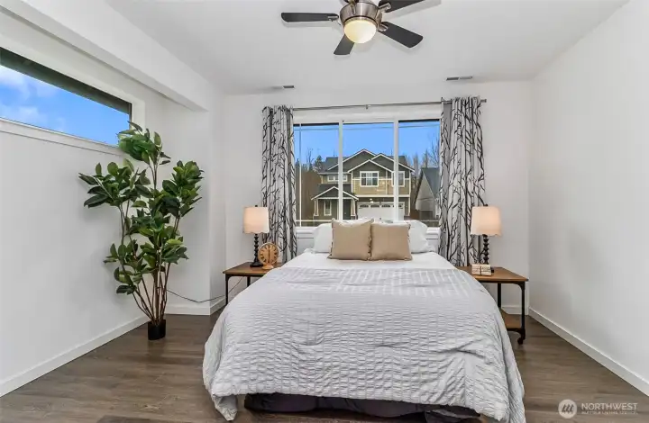 Comfort with LVP flooring and crisp lines