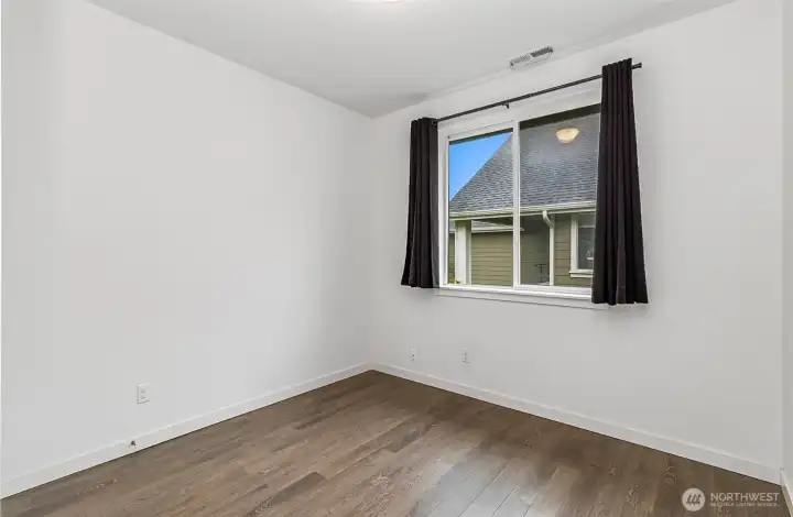 One of the guest rooms