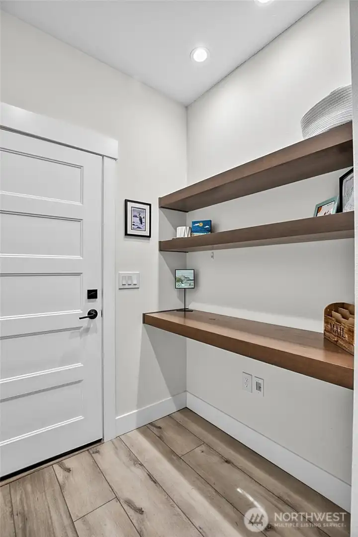 Custom Built-Ins at Back Entry