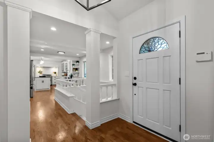 Gracious entryway