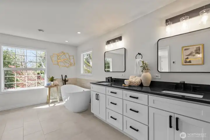 5-piece primary bathroom