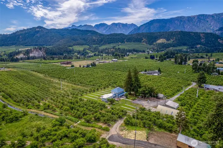 Picturesque private setting