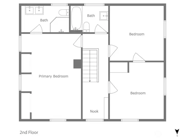 Upper level