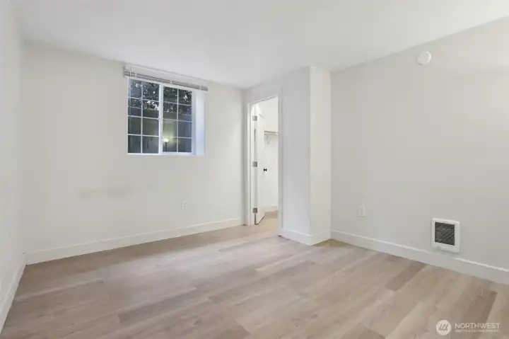 Basement apartment master