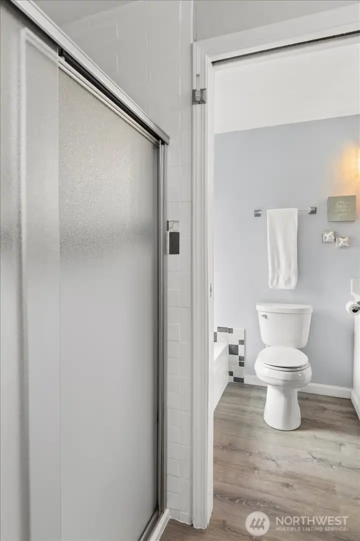 Primary bath shower.