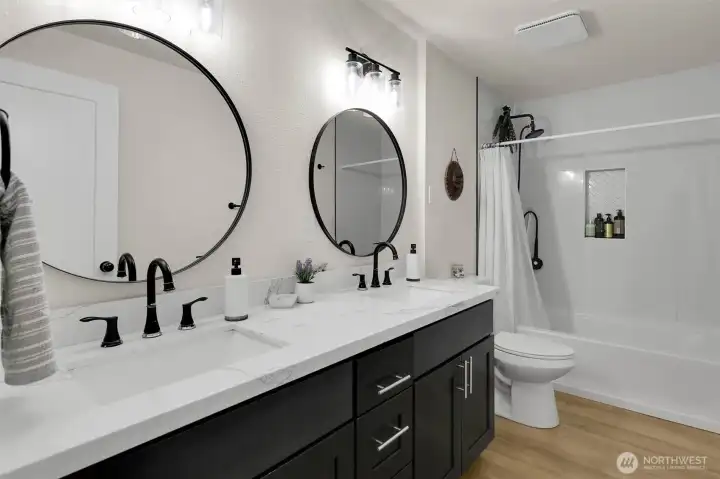 double vanity sinks