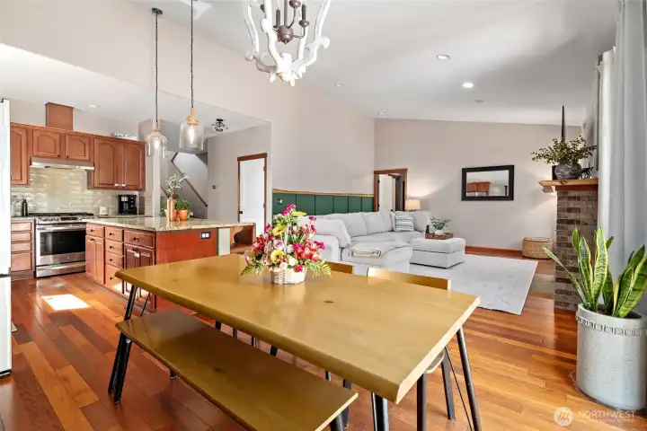 Open concept living. Open concept living.