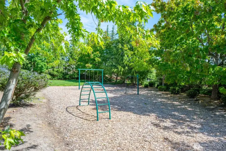 Neighborhood children's playground. Neighborhood children's playground.