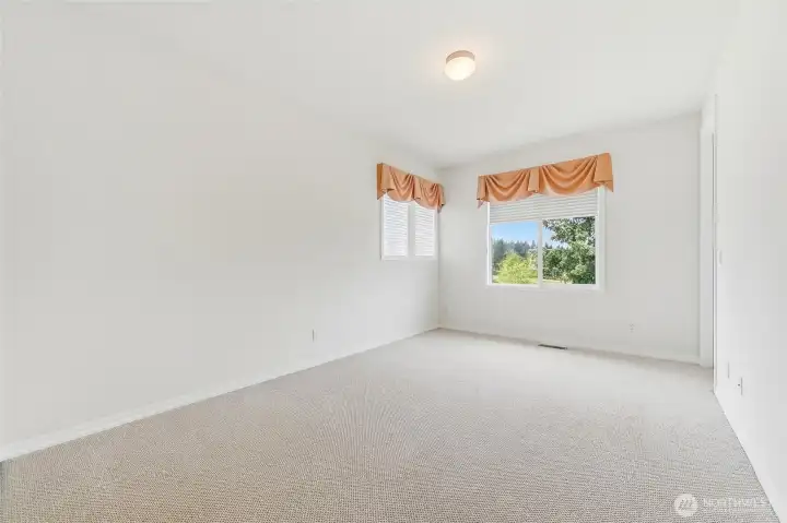 Upstairs 3rd bedroom. Upstairs 3rd bedroom.
