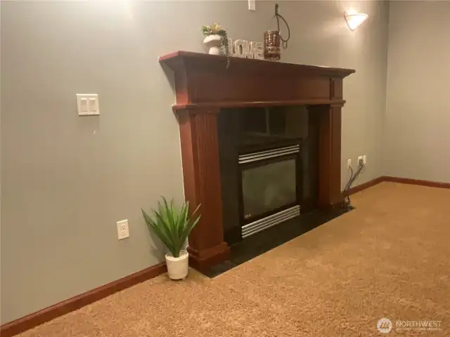 Gas fireplace