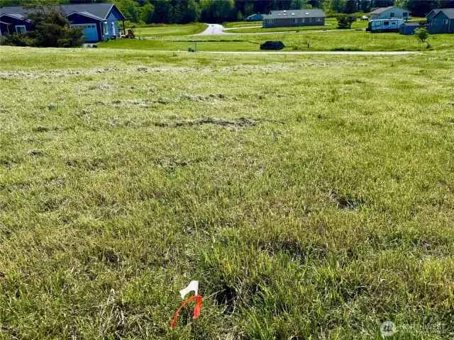 NW Corner looking S
