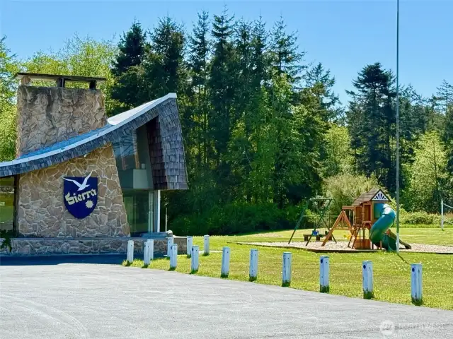 NOT TAKEN FROM LOT.  This photo taken of the Sierra Clubhouse.