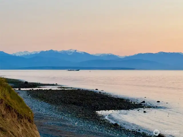 NOT TAKEN FROM LOT.  This photo taken from community beach trail.  Looking SW.