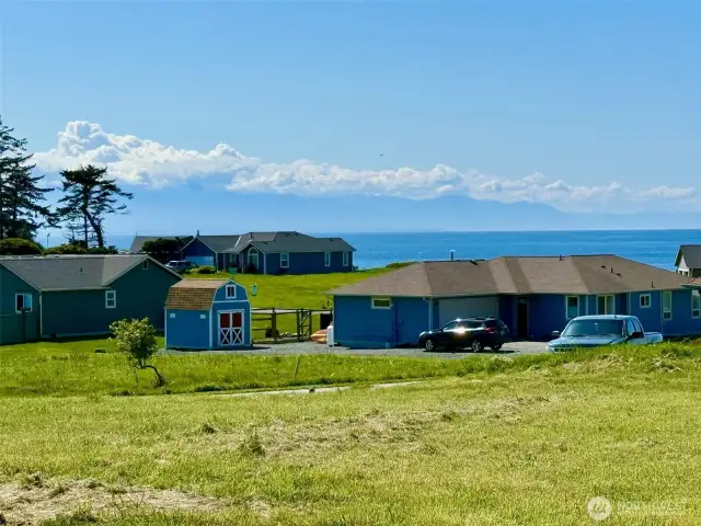 Looking SW