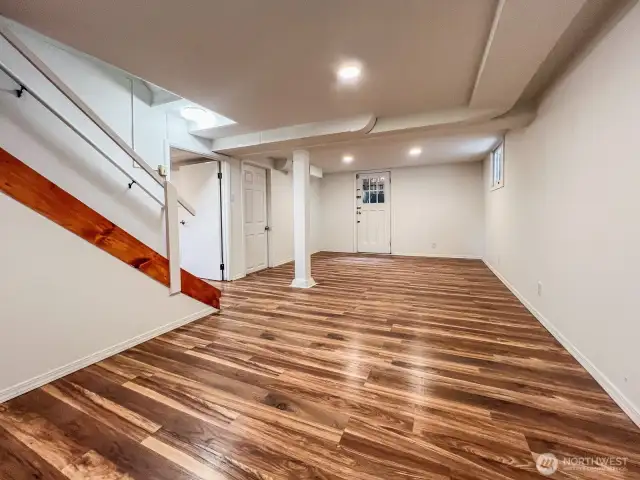 Finished basement