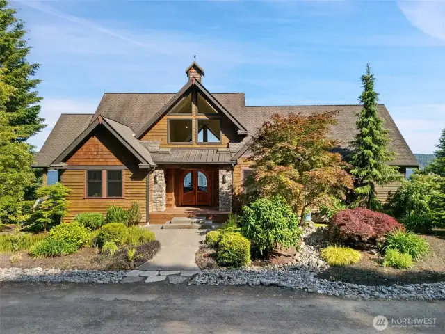 Come explore this custom waterfront home.