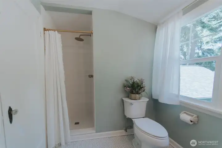 3/4 bath on second floor